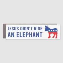 Biden 2020 - Jésus n'a pas couru devant un pare-ch