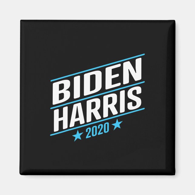 Biden 2020 und Kamala Harris auf dem Einzel-Ticket Magnet (Vorne)