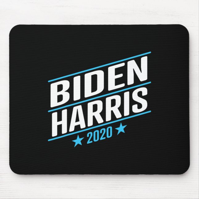 Biden 2020 und Kamala Harris auf dem Einzel-Ticket Mousepad (Vorne)