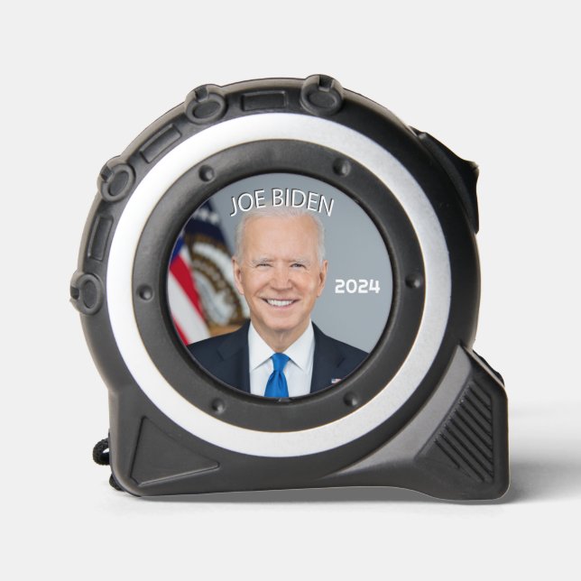 BIDEN 2024 CUSTOM FOTO MAßBAND (Vorderseite)