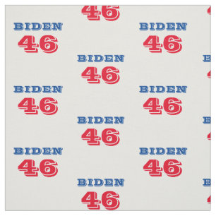 Biden 46 Kollegiatstil Stoff