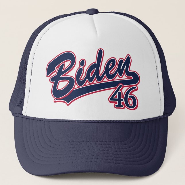 Biden 46 truckerkappe (Vorderseite)