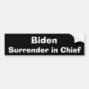 Biden Abandon en chef Sticker pare-chocs