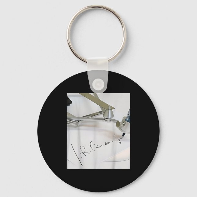 Biden Autopen Signature Funny  Schlüsselanhänger (Vorderseite)