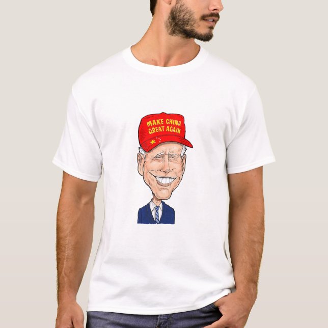 Biden - China wieder großartig machen T-Shirt (Vorderseite)