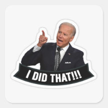 Biden: Das habe ich getan!
