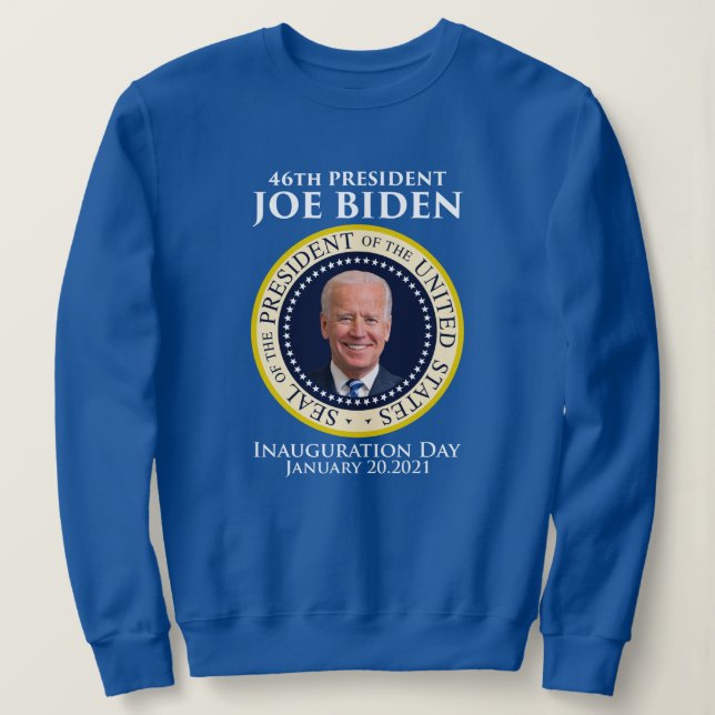 Biden Einweihung 20. Januar 2021 Sweatshirt (Design vorne)