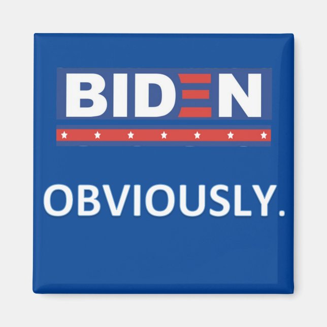 Biden Évidemment Magnet (Devant)
