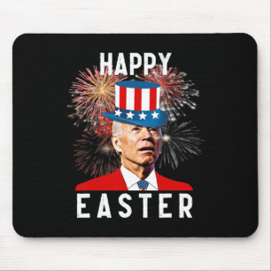 Biden Happy Oaster für den schönen 4. Juli Mousepad