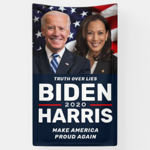 Biden Harris 2020 Custom Campaign Banner