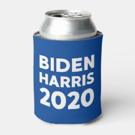 Biden Harris 2020: Fett gedruckter weißer Text zu  Dosenkühler