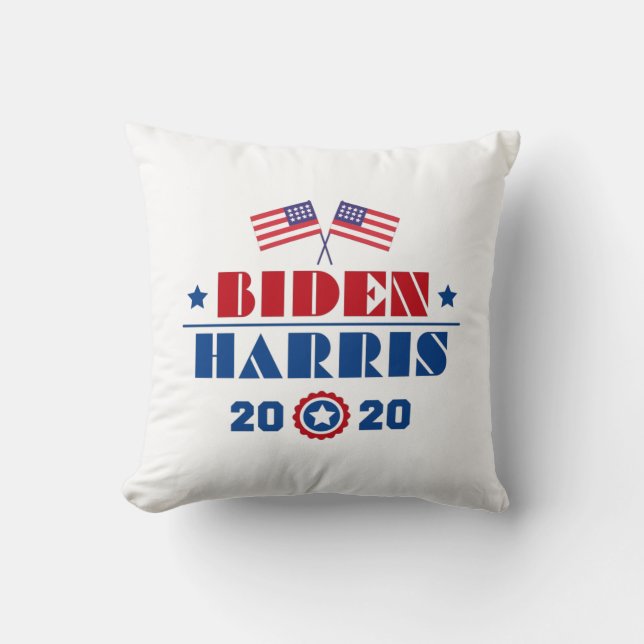 Biden Harris 2020 Kissen (Vorderseite)