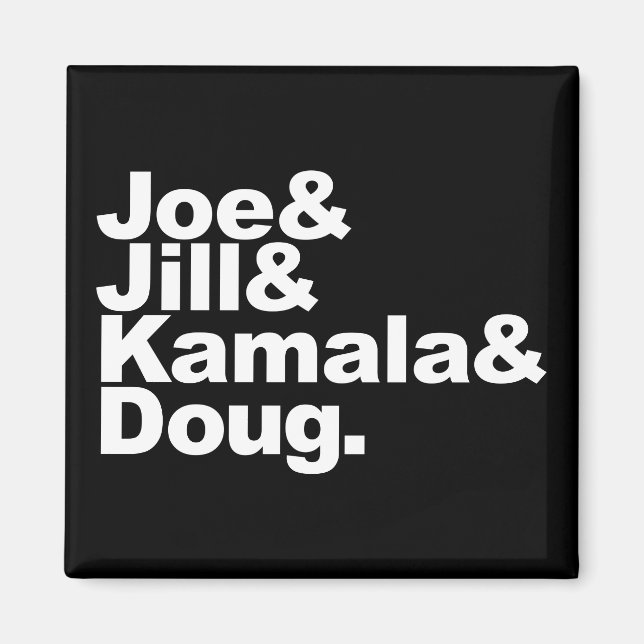 Biden Harris 2020 Magnet (Vorne)