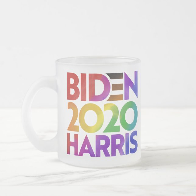 Biden Harris 2020 Mattierte Tasse (Links)