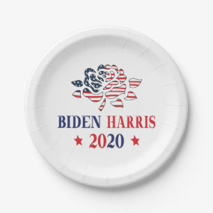 Biden Harris 2020 Pappteller