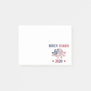 Biden Harris 2020 Post-it Klebezettel