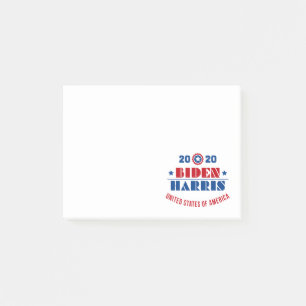 Biden Harris 2020 Post-it Klebezettel
