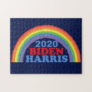 Biden Harris 2020 Regenbogen