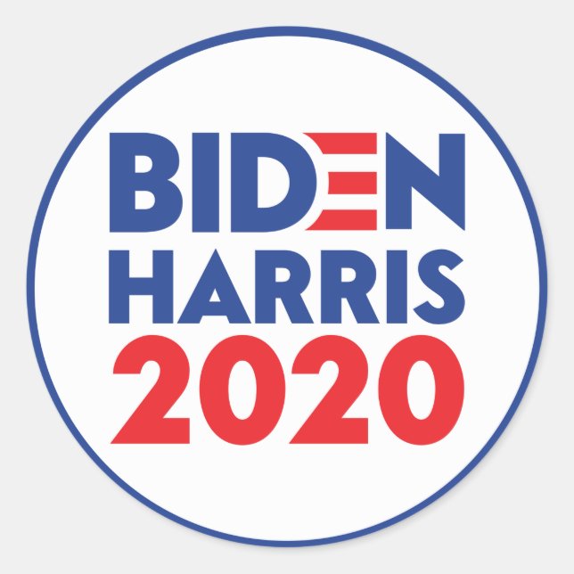 Biden Harris 2020 Stickers (Vorderseite)