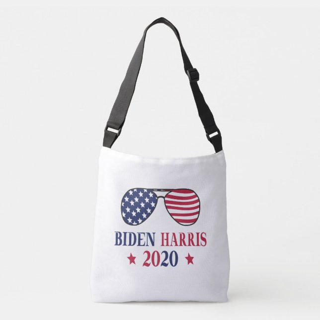 Biden Harris 2020 Tragetaschen Mit Langen Trägern (Vorderseite)