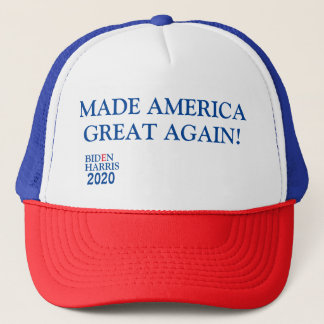 BIDEN HARRIS 2020 VICTORY HAT TRUCKERKAPPE