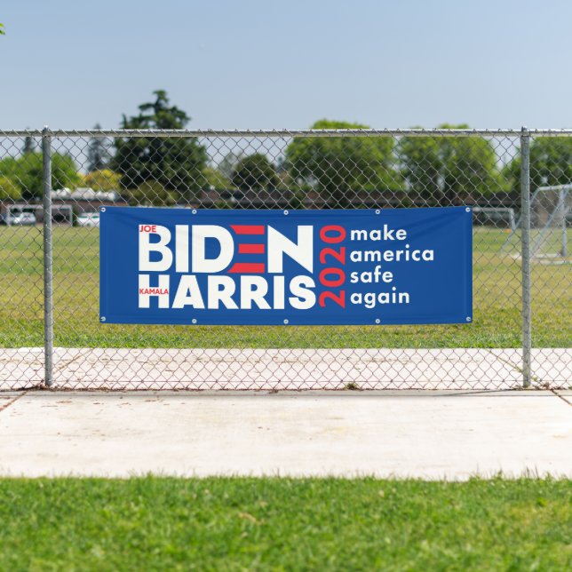 Biden Harris 2020 Wahlkampagne im Außenbereich Banner (Insitu)