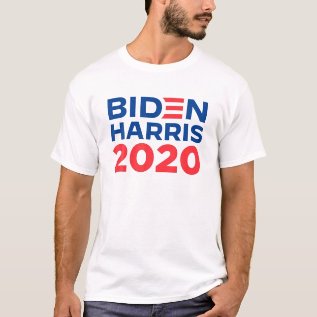 Biden Harris 2020 Wahlkampflogo - Abstimmung Demok T-Shirt (Vorderseite)