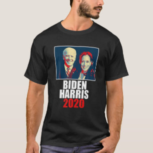 Biden Harris 2020-Wahlposter der Demokraten T Shi T-Shirt