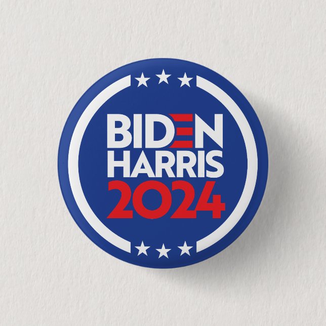 Biden Harris 2024 Button (Vorderseite)