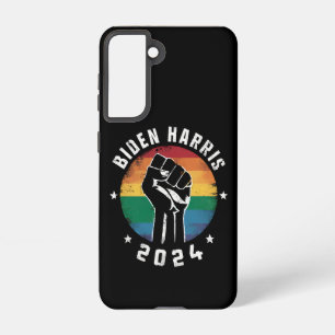 Biden Harris 2024 LGBT Regenbogen Schwulenstolz Wa Samsung Galaxy Hülle