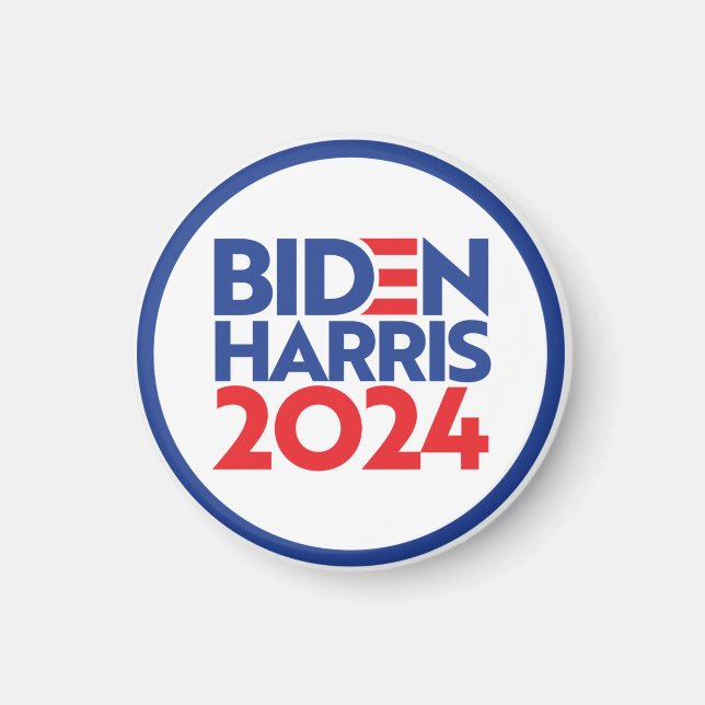 Biden Harris 2024 Magnet (Vorne)