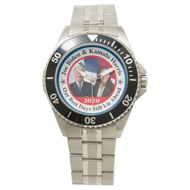 Biden-Harris Armbanduhr (Vorderseite)