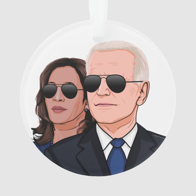 BIDEN HARRIS Aviator Ornements (dos)