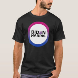 Biden Harris Bisexual Pride T - Shirt