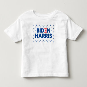 Biden/Harris-Blaue Sterne-Muster Kleinkind T-shirt