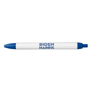 "Biden harris - blaue weiße Buchstaben Kugelschreiber
