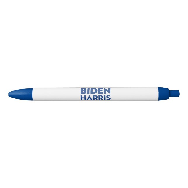 "Biden harris - blaue weiße Buchstaben Kugelschreiber (Vorderseite)