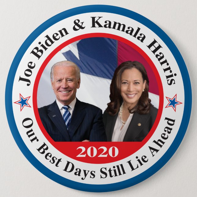 Biden-Harris Button (Vorderseite)