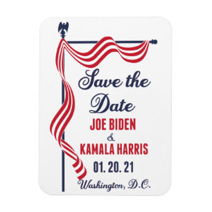Biden Harris Einweihung Magnet