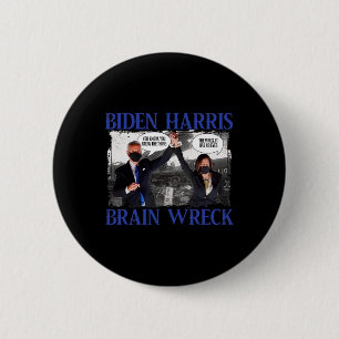 Biden Harris Gehirn Ruiniert Das V.irus Button