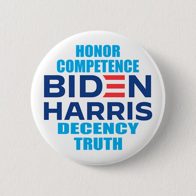 Biden Harris Honor Button (Vorderseite)