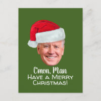 Biden Harris - Joe Weihnachtsmannmütze - C'mon Man