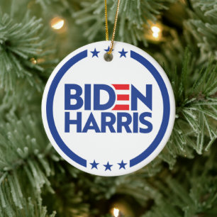 Biden Harris Keramik Ornament