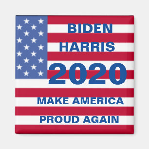 BIDEN HARRIS MACHEN AMERIKA WIEDER STOLZ MAGNET