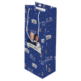 Biden Harris Party Geschenktüte Für Weinflaschen