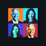 Biden Harris Pop Art (Orange, Blau, Lila, Rot) Leinwanddruck<br><div class="desc">Politischer Pop Art Gear und politische Geschenke von PolitiClothes.com & PolitiCardz.com finden die einzigartigsten Wahlen und politischen Geschenke inklusive: politische T - Shirt, politische Autoaufkleber, politische Buttons, politische Poster, politische Buttone, politische Karten, politische Tasse, politische Plakate, politische Zeichen und mehr! Politische Kunst & Gear: http://www.PolitiClothes.com Politische Karten und Geschenke: http://www.PolitiCardz.com...</div>
