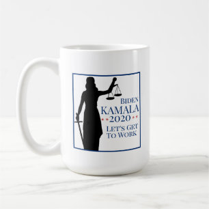 Biden Harris President Get to Work 2020 Kaffeetasse