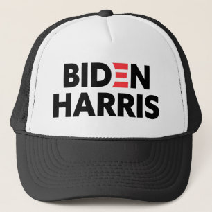 Biden / Harris Red Black White Truckerkappe