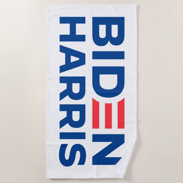 Biden Harris Strandtuch (Vorderseite)