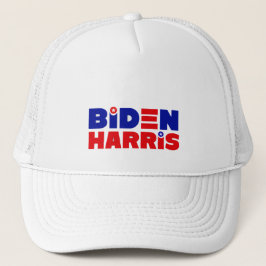 BIDEN / HARRIS Trucker Hut - WEISS Truckerkappe